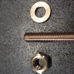 Bronze Bolt Nut & Washer